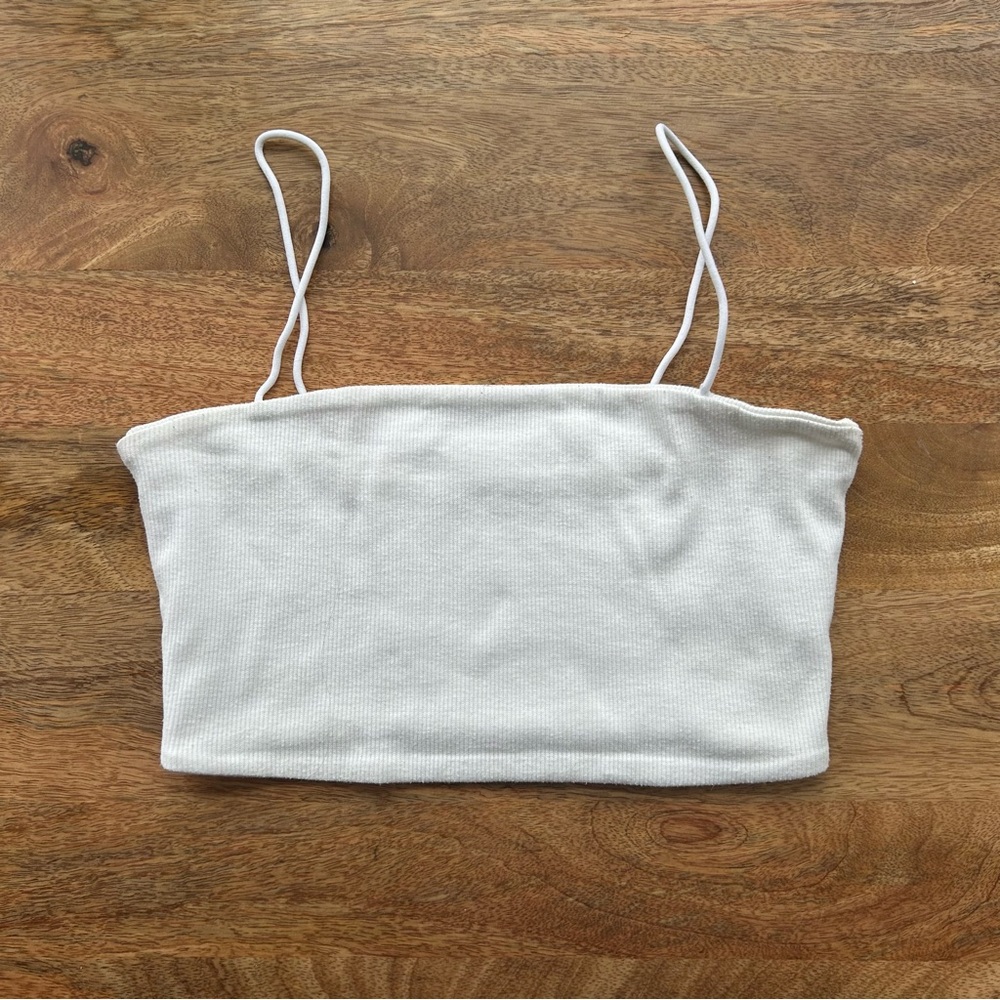 SHEIN White Tube Tank